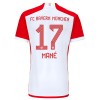 Officiële Voetbalshirt + Korte Broek FC Bayern München Mane 17 Thuis 2023-24 - Kids